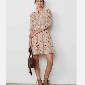 ba&sh Belle mini dress in nude